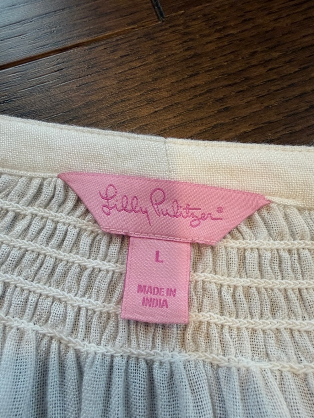 Lilly Pulitzer Maribel Button-Front Women's Blouse Size Large - C40-029 - Picture 2 of 8
